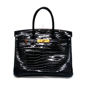 エルメス<br>バーキン 30<br>クロコダイルポロサス リセ