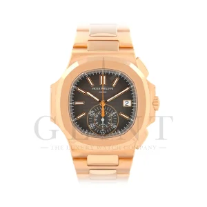 パテックフィリップ<br>ノーチラス クロノグラフ<br>5980/1R-001