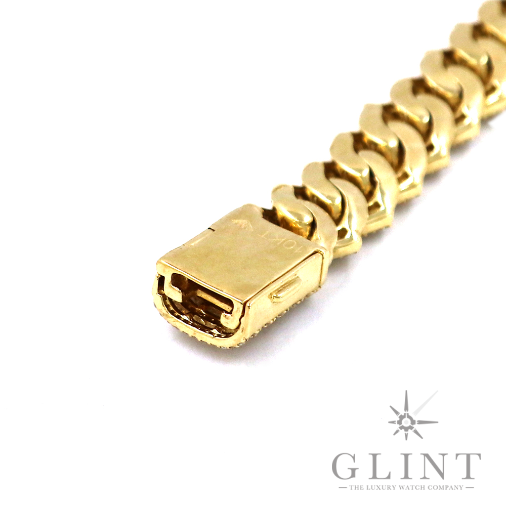 マイアミ キューバン リンク チェーンネックレス ｜ GLINT ｜ 高級時計