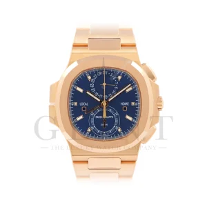 パテックフィリップ<br>ノーチラス トラベルタイム クロノグラフ<br>5990/1R-001