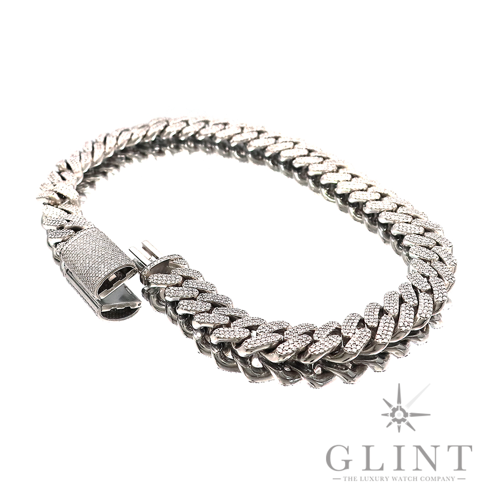 マイアミ キューバン リンク チェーンネックレス ｜ GLINT ｜ 高級時計