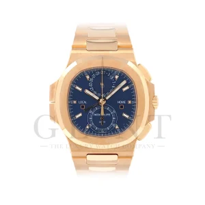 パテックフィリップ<br>ノーチラス トラベルタイム クロノグラフ<br>5990/1R-001