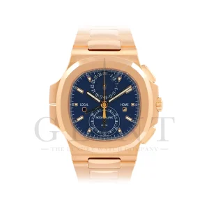 パテックフィリップ<br>ノーチラス トラベルタイム クロノグラフ<br>5990/1R-001