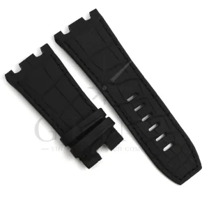 オーデマピゲ ロイヤルオーク オフショア<br>44mm用 ブラック<br>レザーベルト