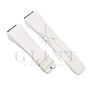 リシャールミル<br>RM011-03用 Lサイズ<br>ホワイトラバーベルト