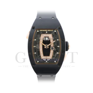 リシャール・ミル<br>RM037 <br>TZPブラックセラミック×18Kレッドゴールド