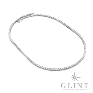 テニスチェーン<br>ネックレス 50cm(WG)