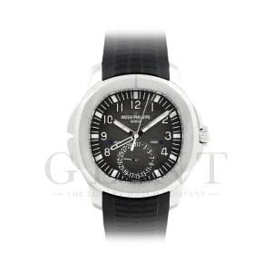 パテックフィリップ<br>アクアノート トラベルタイム<br>5164A-001