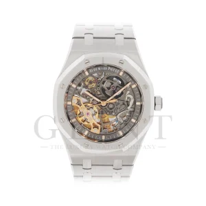 オーデマピゲ<br>ロイヤル オーク<br>ダブル バランスホイール オープンワーク<br>15407ST.OO.1220ST.01