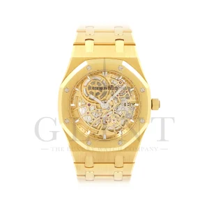 オーデマピゲ<br>ロイヤル オーク<br>ジャンボ エクストラ シン オープンワーク<br>16204BA.OO.1240BA.01