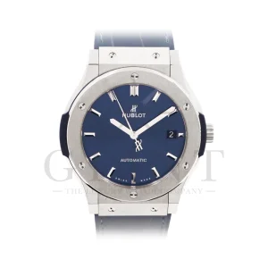 ウブロ<br>クラシックフュージョン チタニウム ブルー<br>542.NX.7170.LR