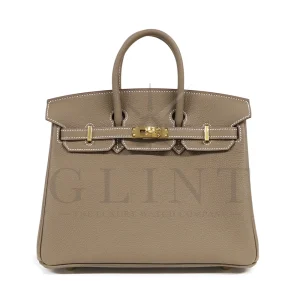 エルメス<br>バーキン 25<br>エトゥープ トゴ