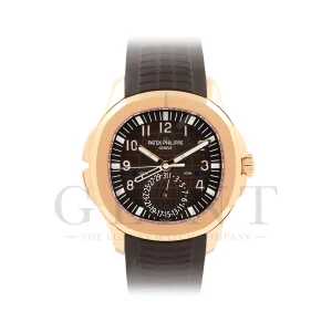 パテックフィリップ<br>アクアノート トラベルタイム<br>5164R-001