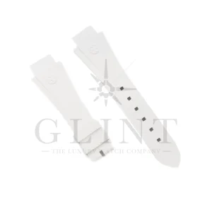 ハリーウィンストン<br>バイレトロ36mm用 ホワイト<br>ラバーベルト