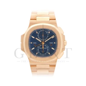 パテックフィリップ<br>ノーチラス トラベルタイム<br>クロノグラフ<br>5990/1R-001
