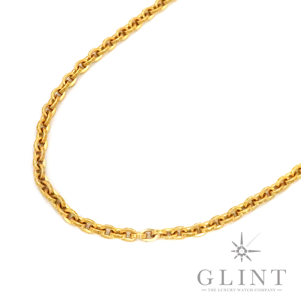 クロムハーツ22K PAPERCHAIN NECKLACE 20GOLD ｜ GLINT ｜ 高級時計