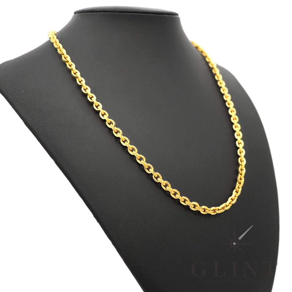 クロムハーツ22K PAPERCHAIN NECKLACE 20GOLD ｜ GLINT ｜ 高級時計